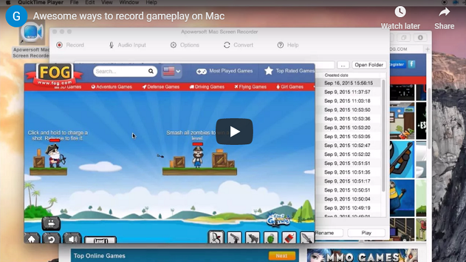 best video recording software for youtuber in mac